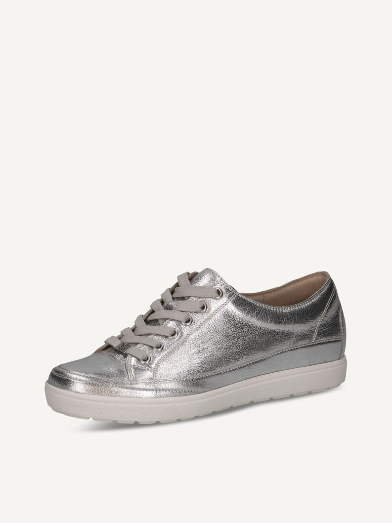 Sneaker, SILVER METALL., hi-res