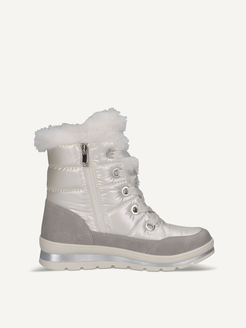 Stiefelette - weiß Warmfutter, PEARL COMB, hi-res