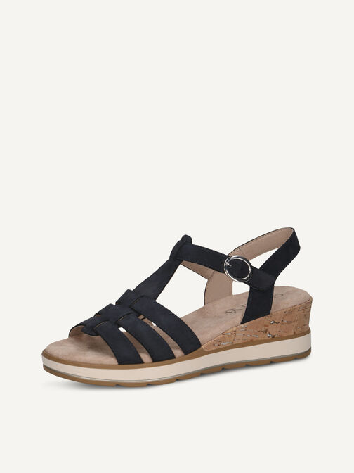 Heeled sandal, OCEAN NUBUC, hi-res