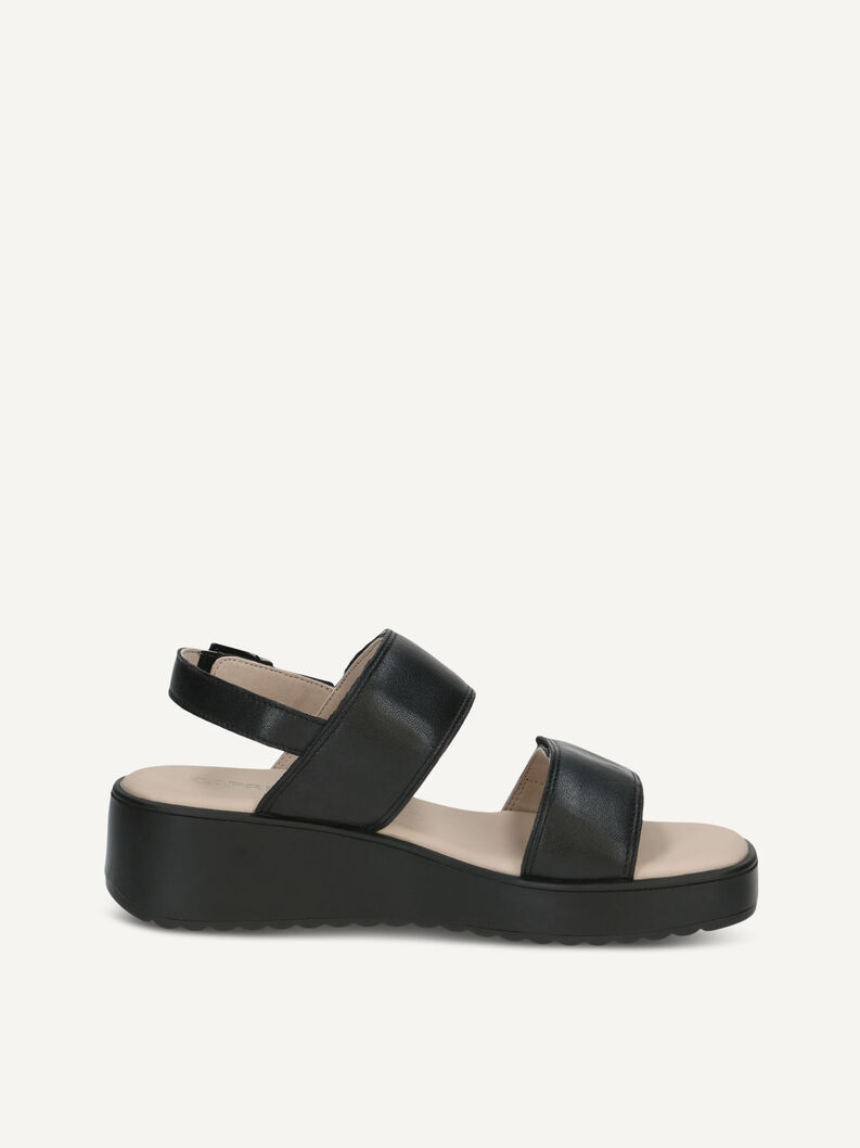 Sandal, BLACK NAPPA, hi-res