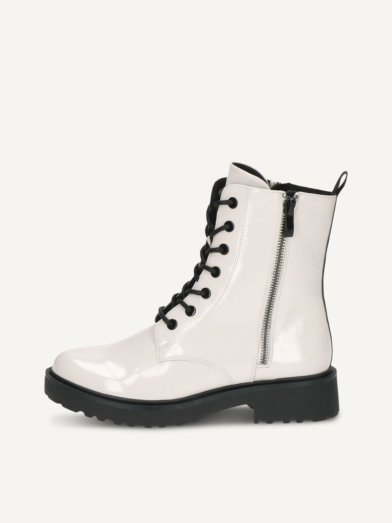 Stiefelette, WHITE NAPLAK, hi-res