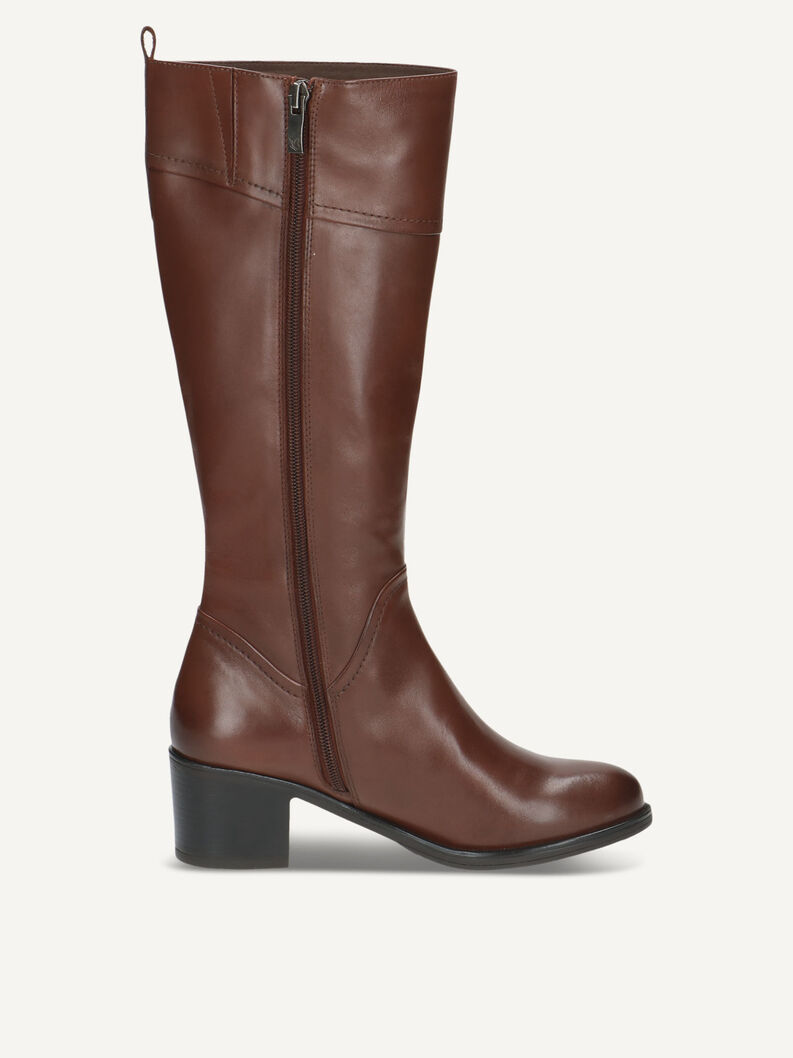 Lederstiefel - braun, COGNAC NAPPA, hi-res