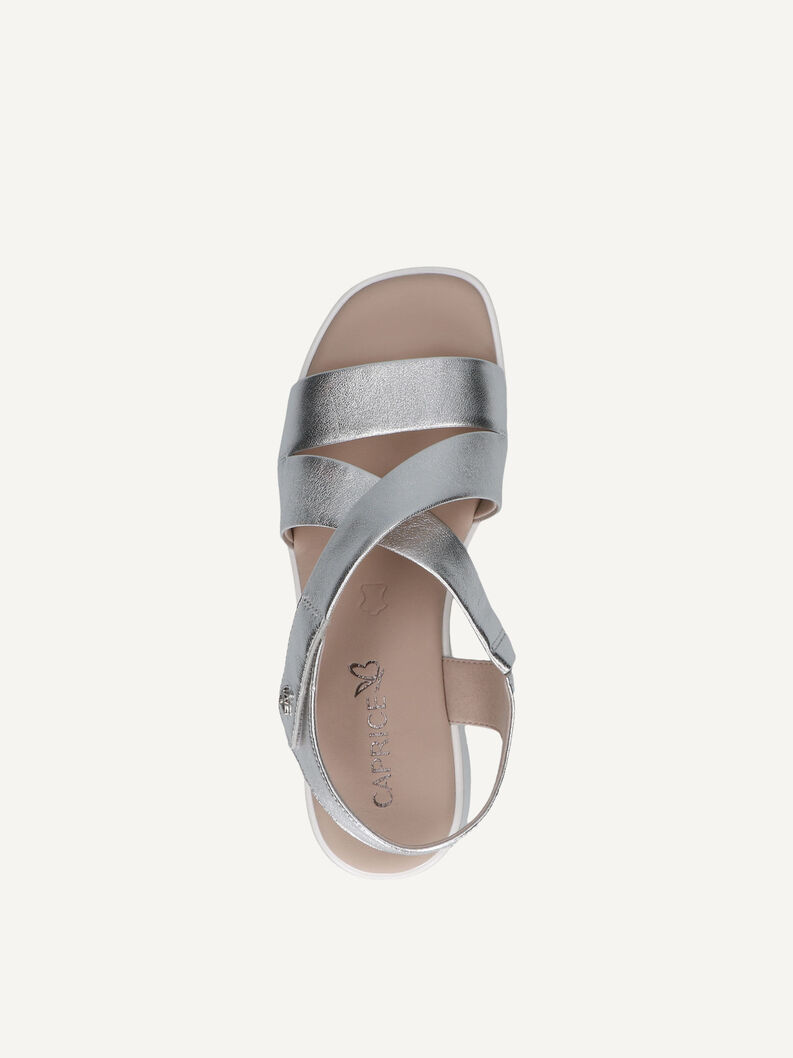 Sandale, SILVER METAL., hi-res
