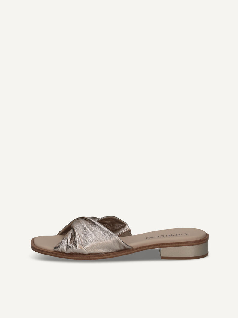 Pantolette, TAUPE METALLIC, hi-res