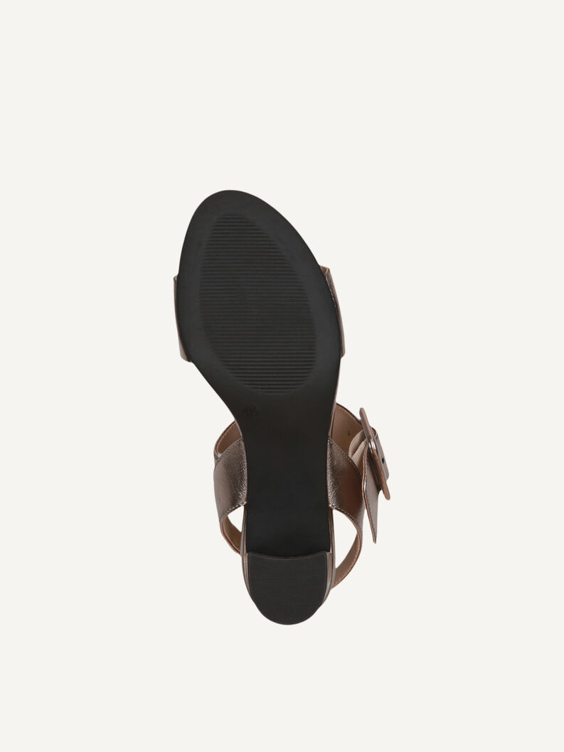 Sandalette, BROWN METALLIC, hi-res