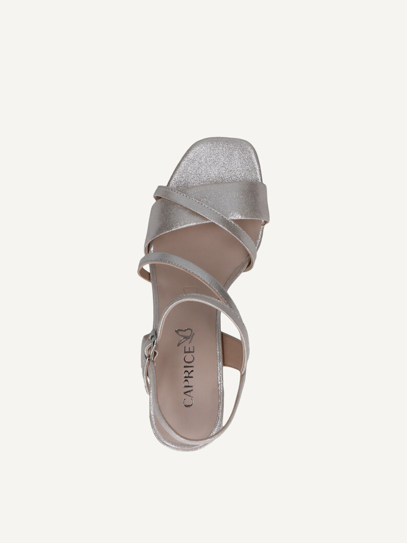 Sandalette, TAUPE SUE.MET., hi-res