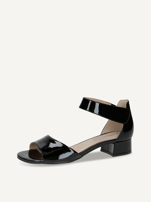 Sandale à talon, BLACK PATENT, hi-res