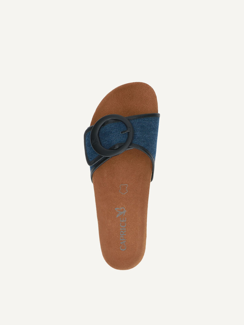 Pantolette, JEANS/BLACK, hi-res