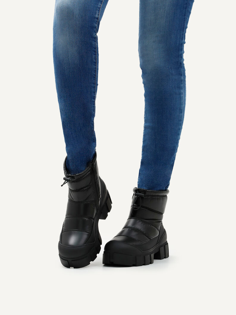 Stiefelette - schwarz Warmfutter, BLACK COMB, hi-res