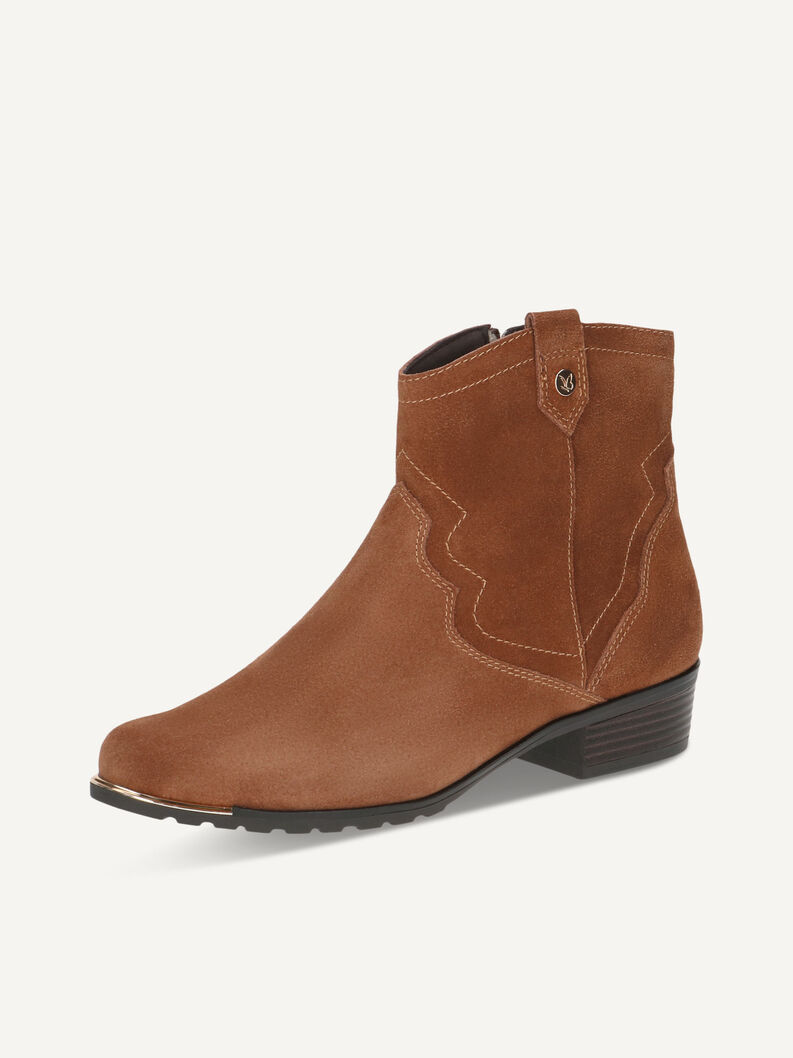 Stiefelette, COGNAC SUEDE, hi-res