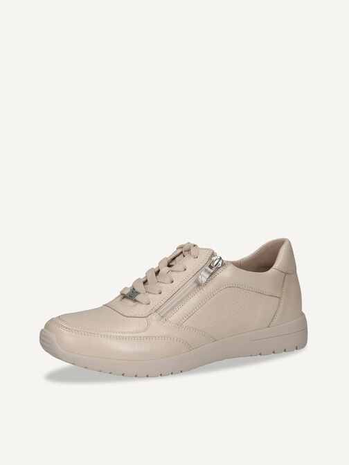 Ledersneaker - beige, ECRU PERL.DEER, hi-res