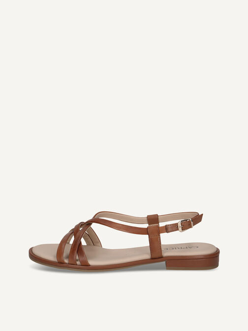 Sandalo, COGNAC NAPPA, hi-res