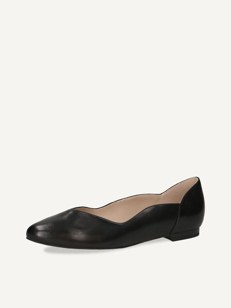 Lederpumps - schwarz, BLACK NAPPA, hi-res