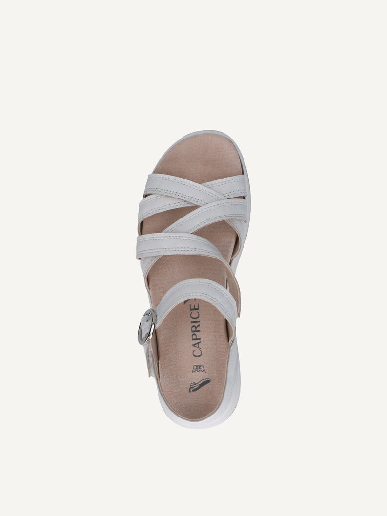 Sandale, WHITE NAPPA, hi-res