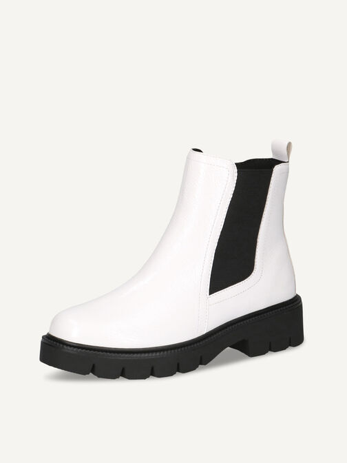 Stiefelette, WHITE NAPLAK, hi-res