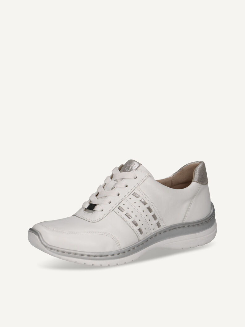 Sneaker, WHITE/SILVER, hi-res