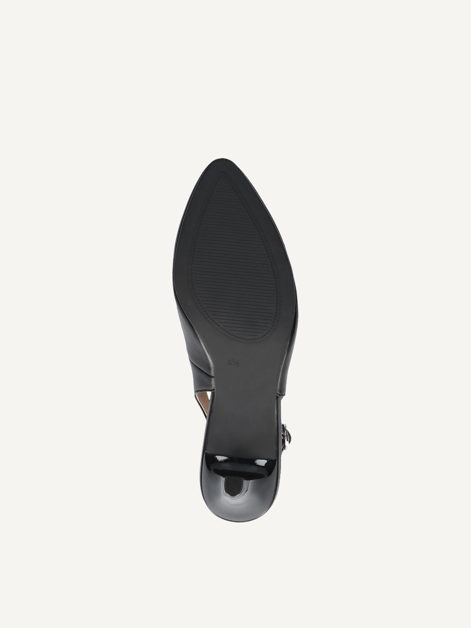 Scarpe Caprice Con Cinturino Alla Caviglia Mod. 9-29606-42: Décolleté Eleganti In Pelle, Larghezza G, Tacco. Tecnologia Memotion Con Memory Foam. Made In EU.