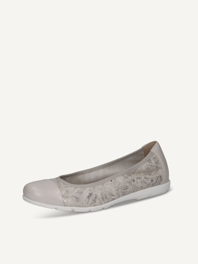 Ballerina, OFFWHITE/SILV., hi-res