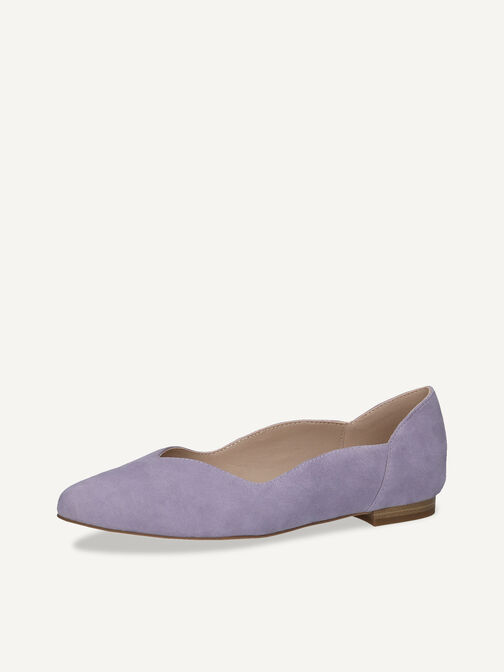 Lederpumps - lila, LAVENDER SUEDE, hi-res