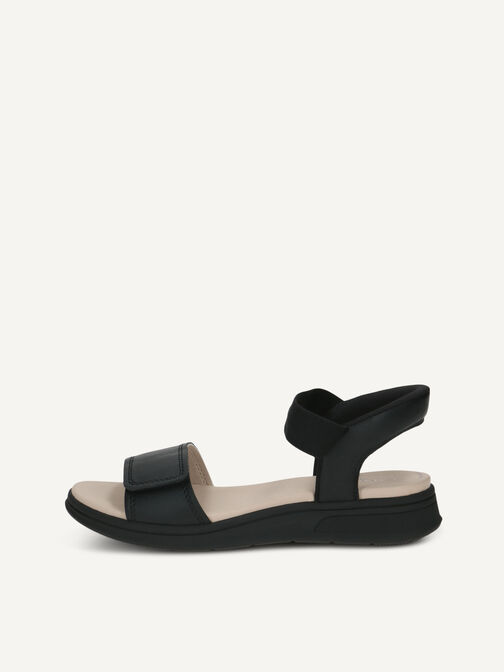 Sandal, BLACK NAPPA, hi-res