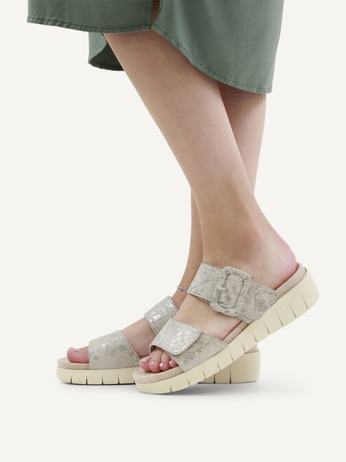 Ciabatte, OFFWHITE/SILV., hi-res