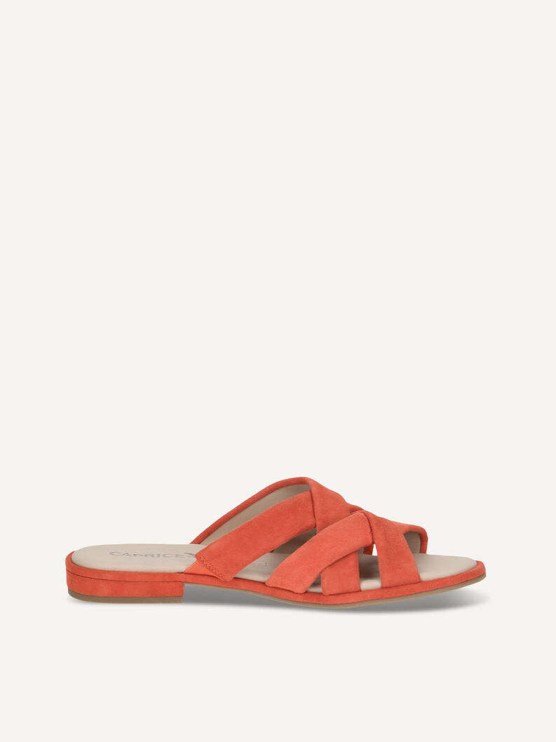 Pantolette, ORANGE SUEDE, hi-res