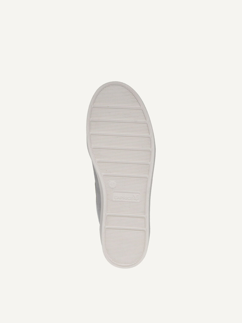 Ledersneaker - grau, LT.GREY COMB, hi-res