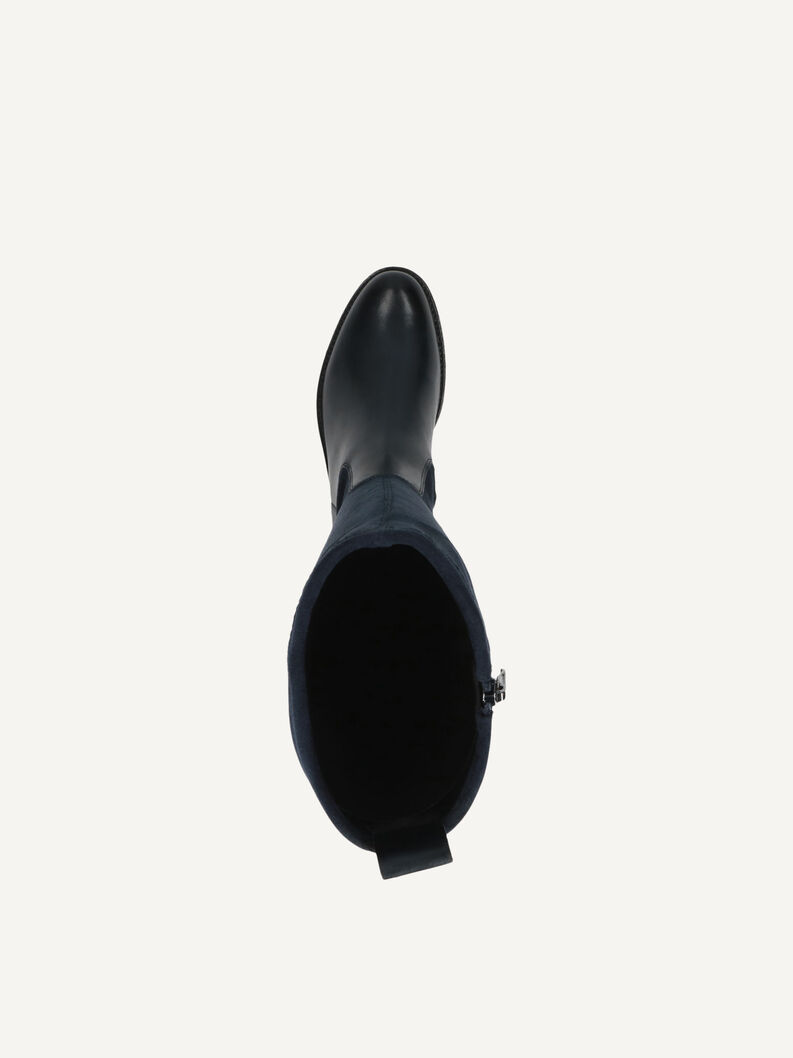 Lederstiefel - blau, OCEAN COMB, hi-res