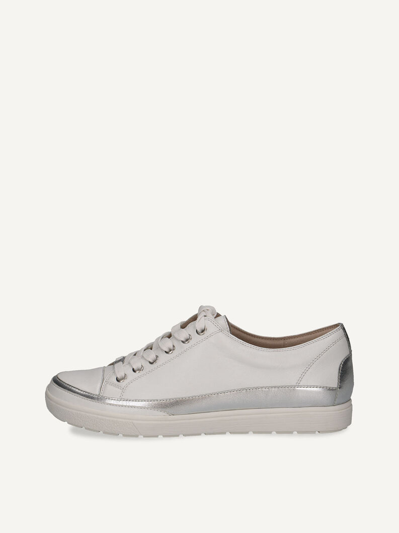Ledersneaker - weiß, WHITE NAPPA CO, hi-res