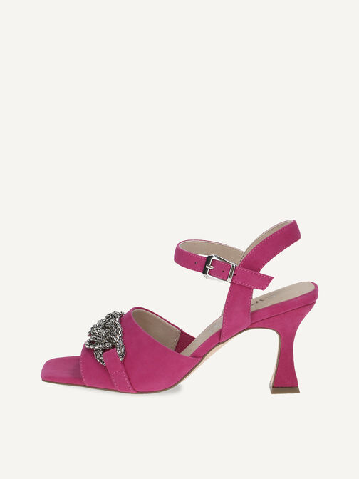 Sandalette, FUCHSIA SUEDE, hi-res