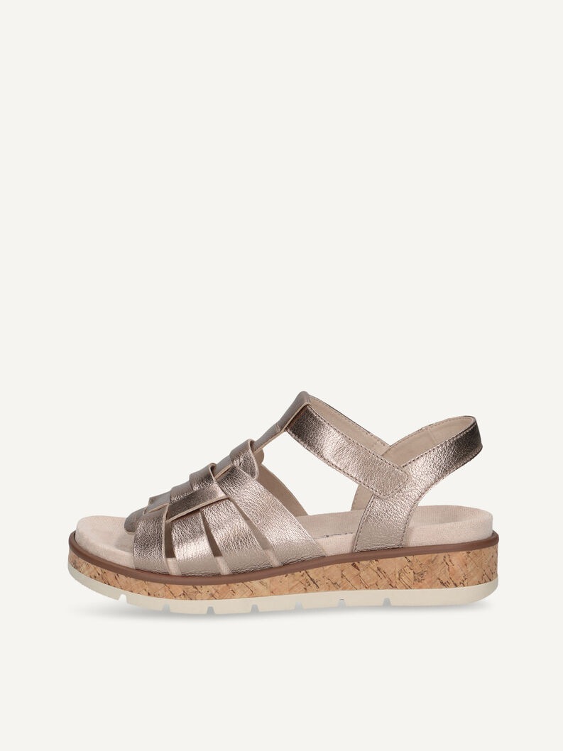 Sandal, TAUPE METALLIC, hi-res