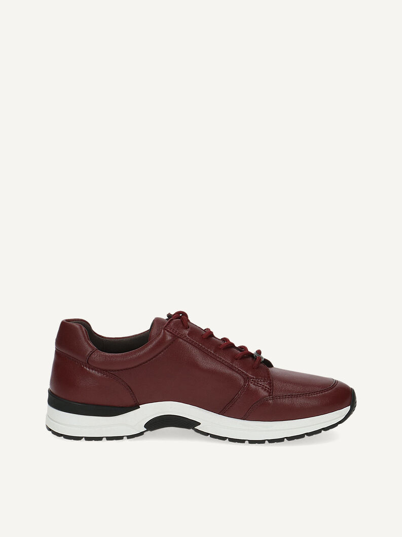 Ledersneaker - rot, BORDEAUX NAPPA, hi-res