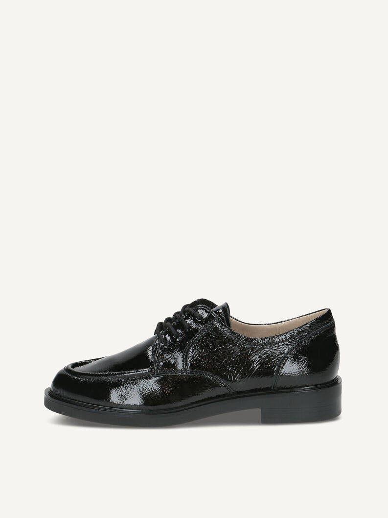 Halbschuh, BLACK NAPLAK, hi-res