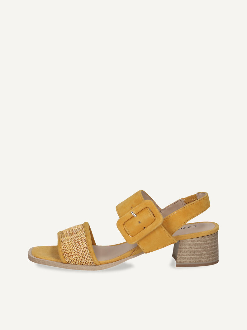 Sandalette - gelb, YELLOW COMB, hi-res