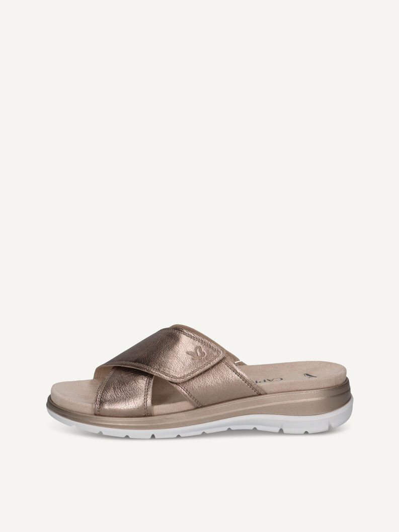 Pantolette, TAUPE METALLIC, hi-res