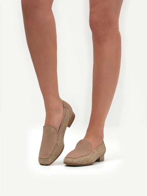 Slipper - braun, BARK COMB, hi-res