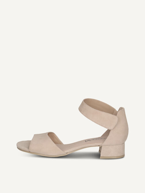 Sandalette, BEIGE SUEDE, hi-res