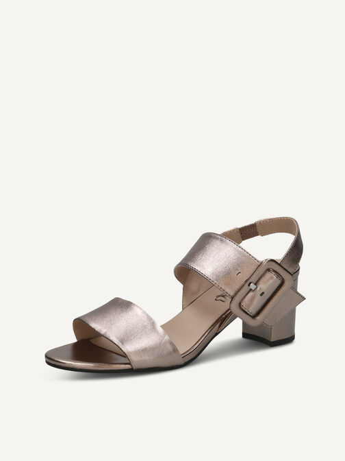 Sandalette, BROWN METALLIC, hi-res