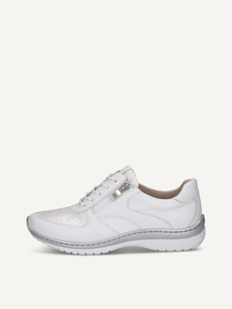 Sneaker, WHITE/SILVER, hi-res
