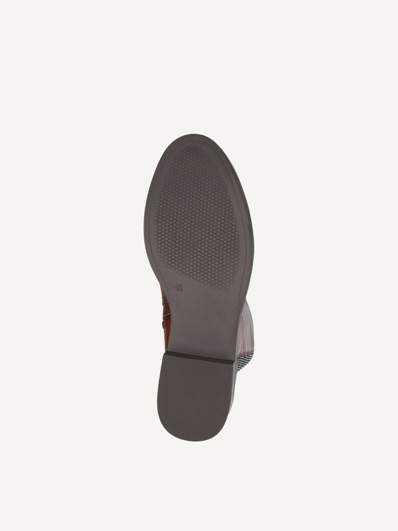 Lederstiefel - braun, COGNAC COMB, hi-res