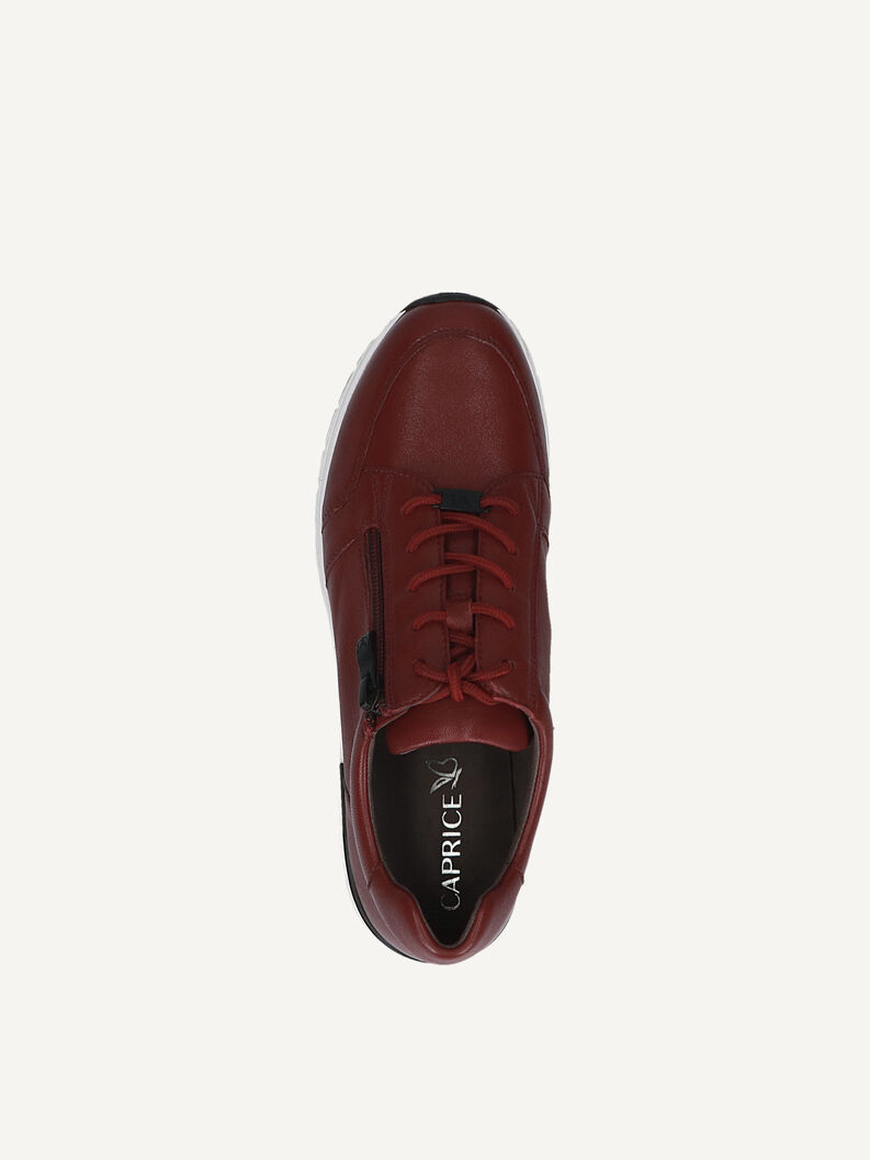 Ledersneaker - rot, BORDEAUX NAPPA, hi-res