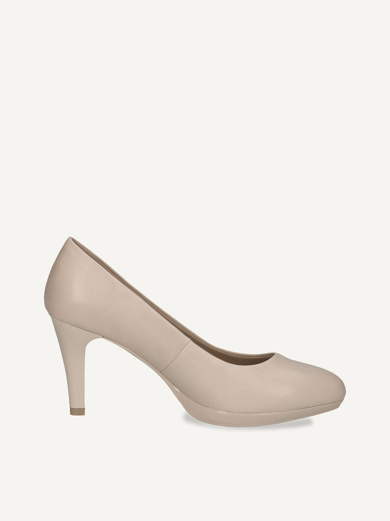 Lederpumps - weiß, OFFWHITE NAPPA, hi-res