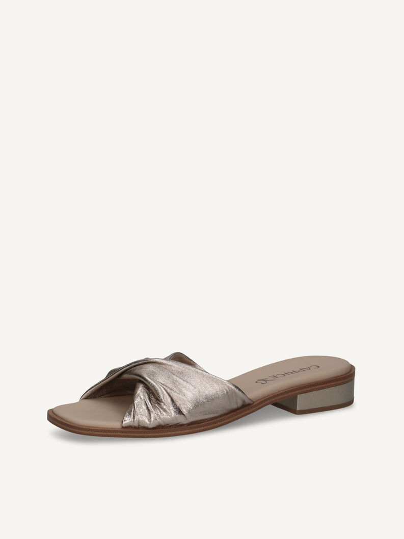 Pantolette, TAUPE METALLIC, hi-res