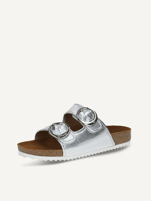 Pantolette, SILVER METAL., hi-res