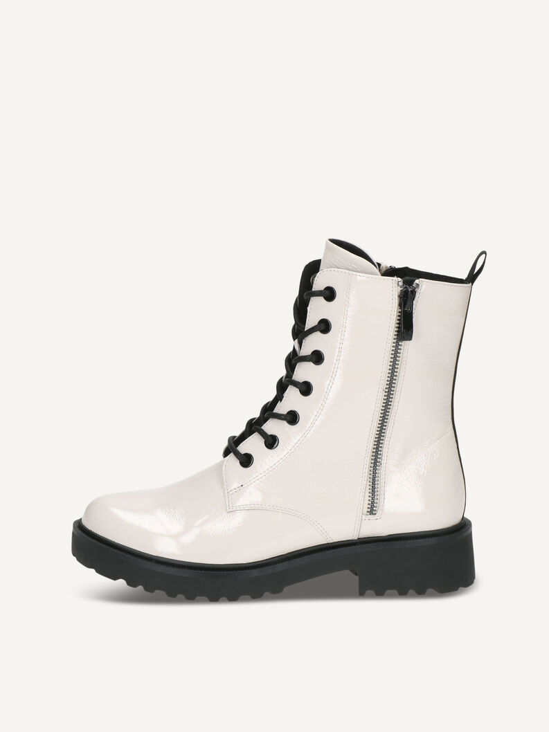 Stiefelette, WHITE NAPLAK, hi-res