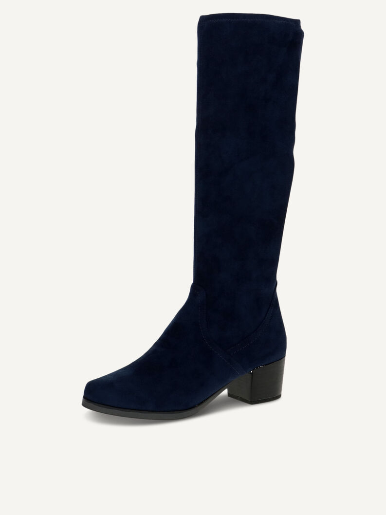 Stiefel, NAVY STRETCH, hi-res