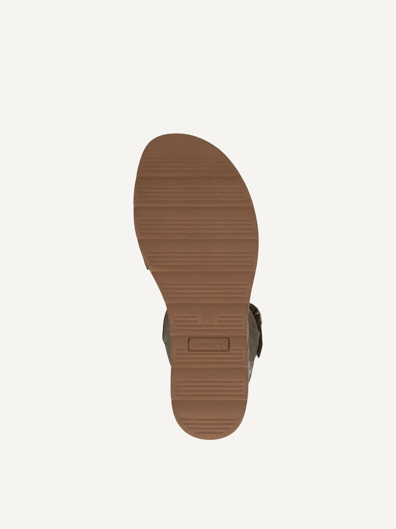 Sandalette, OLIVE NUBUC, hi-res