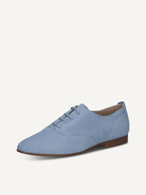 Low shoes, BLUE SUEDE, hi-res