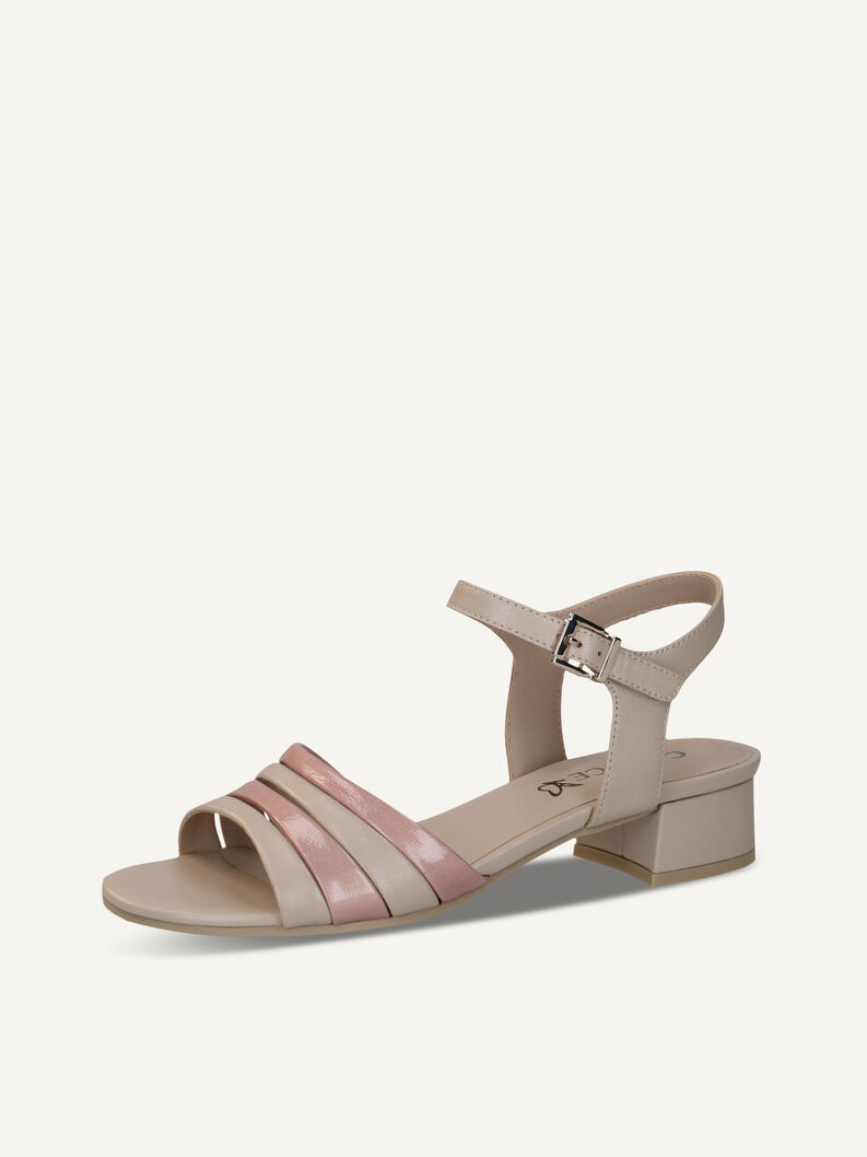 Sandalette, BEIGE/PINK, hi-res