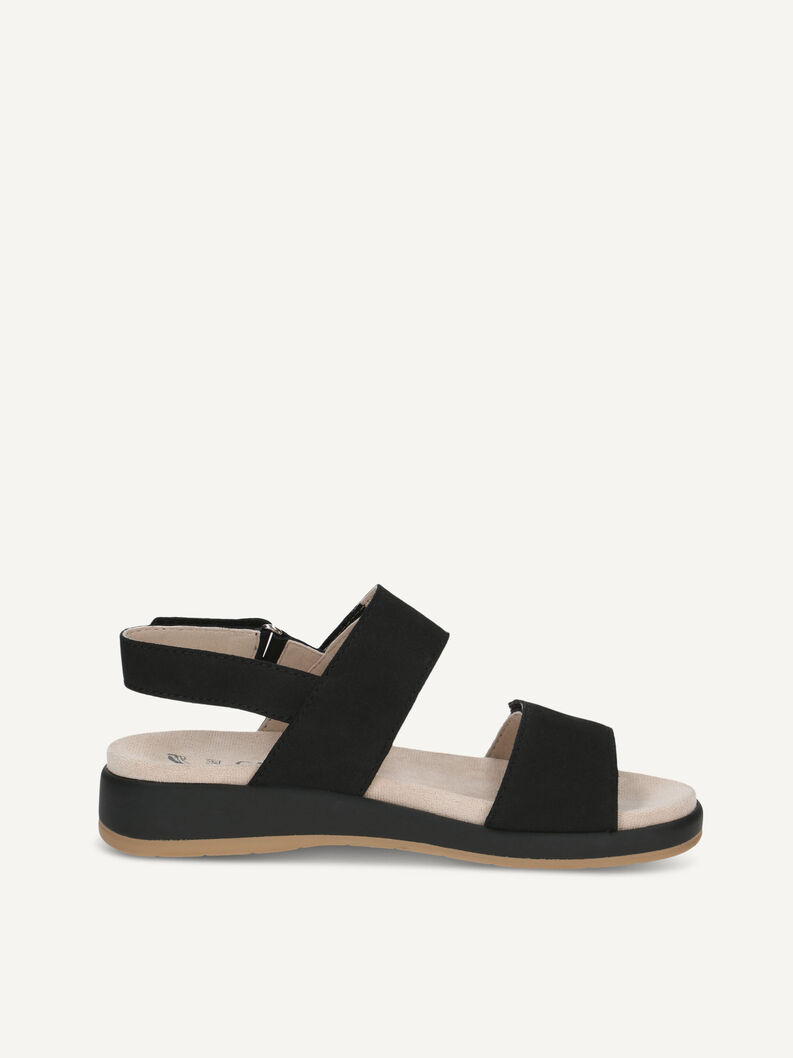 Sandale, BLACK NUBUC, hi-res